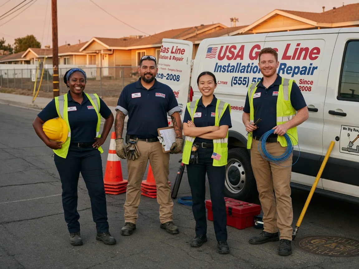 Gas Line Installation company in Reno, PA